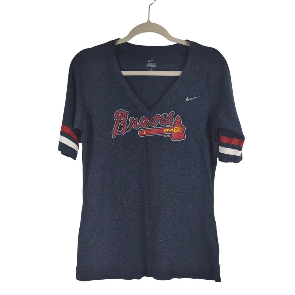 Nike Womens Braves Tee, Size Large